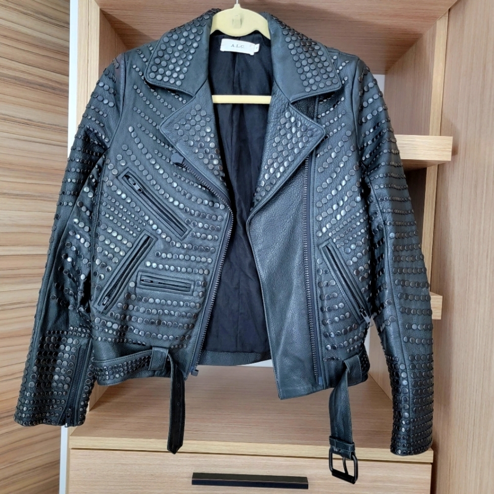 Leather jacket